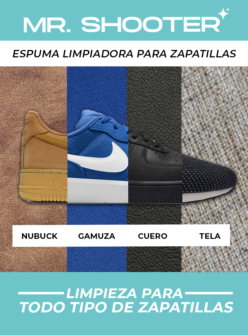 ESPUMA LIMPIADORA PARA ZAPATILLAS
