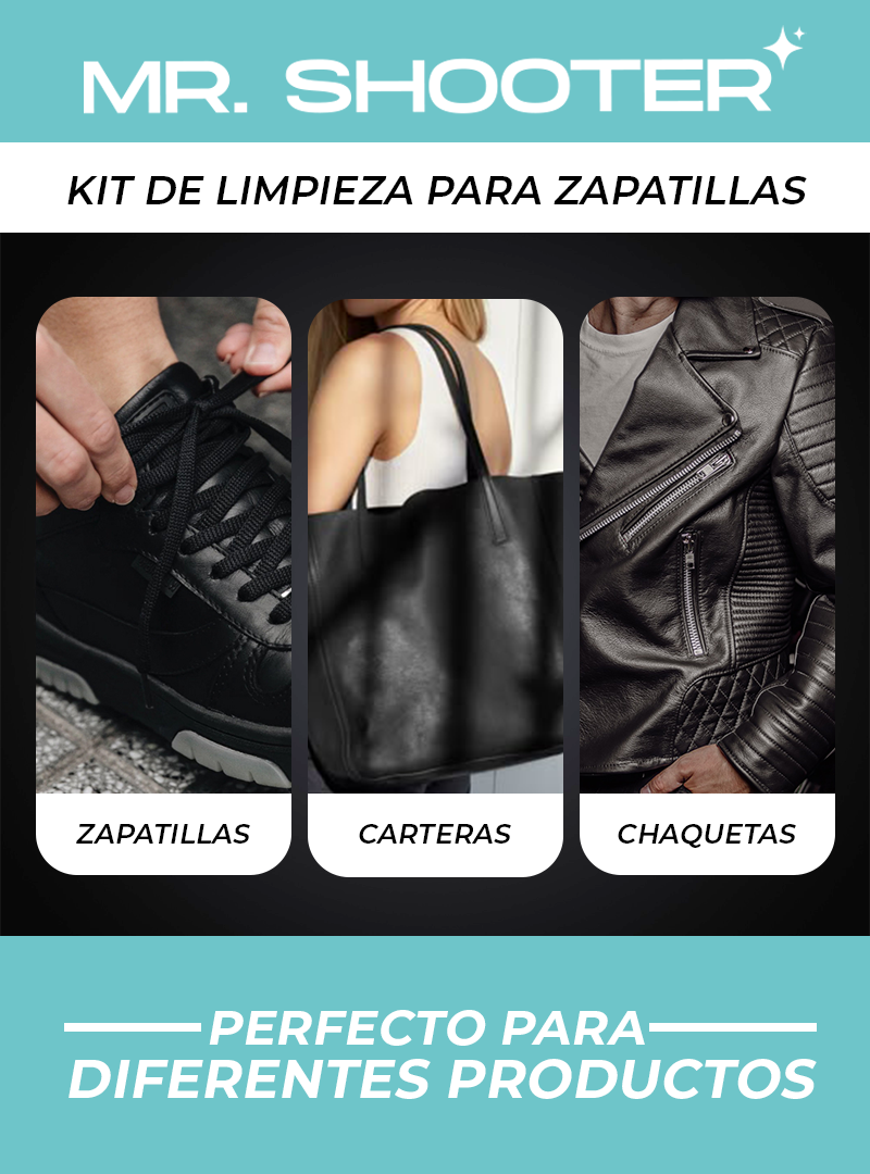 KIT DE LIMPIEZA PARA ZAPATILLAS