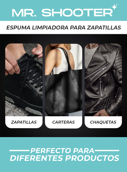 ESPUMA LIMPIADORA PARA ZAPATILLAS