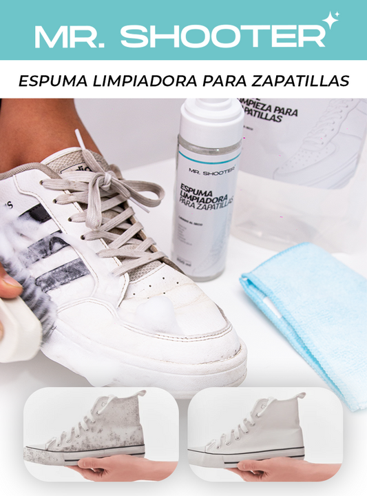 ESPUMA LIMPIADORA PARA ZAPATILLAS
